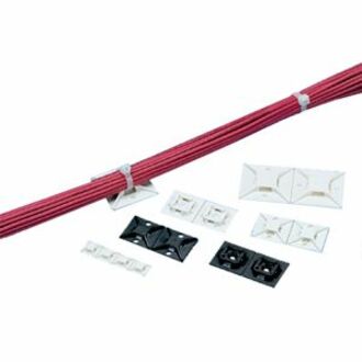 100PK CBL TIE MOUNT HIGH TEMP 50X50IN