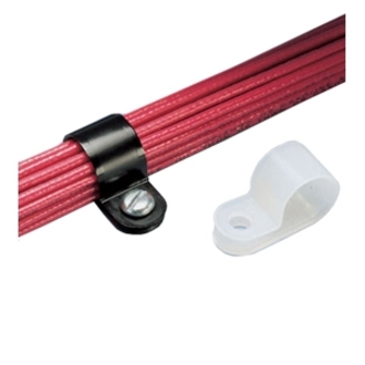 FIX DIA CLAMP 0.5IN 10 SCREW WHT PK100