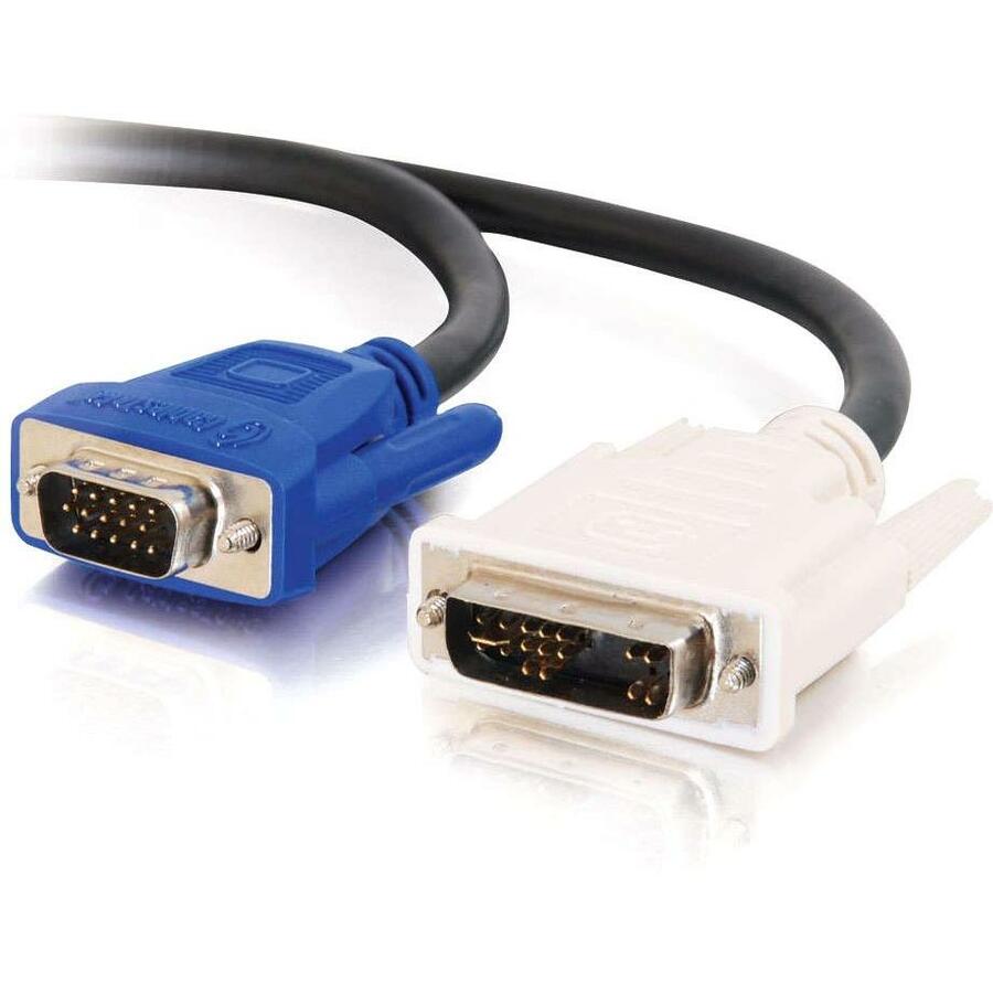 2m DVI A MALE TO HD15 MALE VID