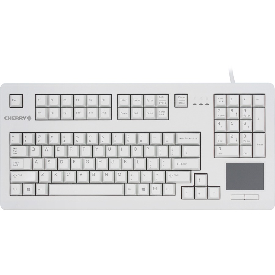 LIGHT GRAY 16 USB TOUCHPAD 104 MX LASER