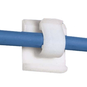 CORD CLIP ADHESIVE 0.62IN BDL NAT PK100