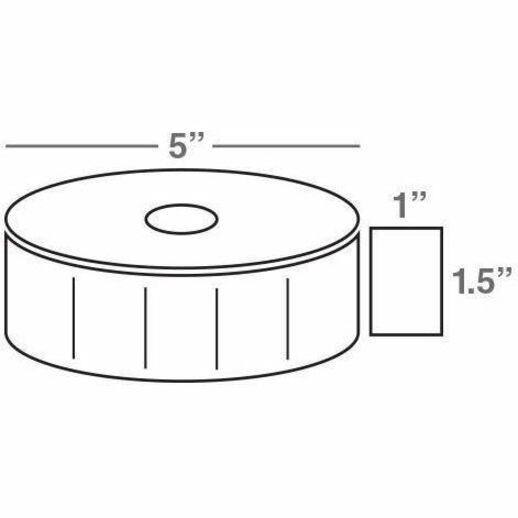 WASP WPL305 QUAD PACK 1.5 X 1 LABELS , TT