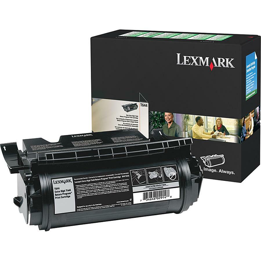 LEXMARK 64475XA RETURN PROGRAM PRINT CARTRIDGE TAA FOR USE IN T/X644,X646 ESTIMA