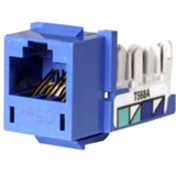 JACK, HXJ,CAT5E,8POS, UNI A/B, BL