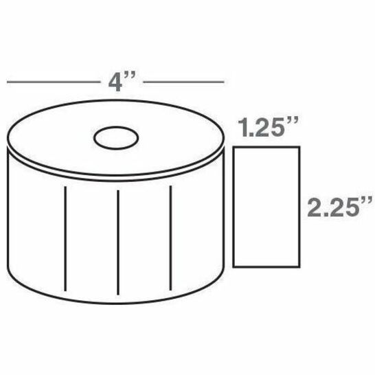 LABEL - 1.25 IN X 2.25 IN - DIRECT THERMAL