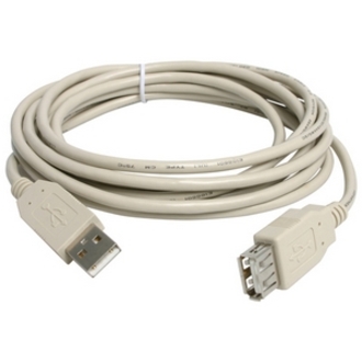 StarTech USB 2.0 Extension Cable USB A Male to A Female Cable -  10 ft.(USBEXTAA10)