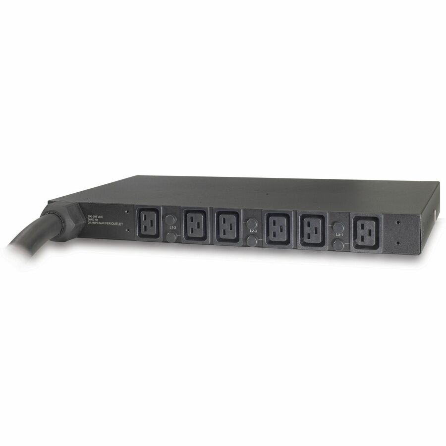 AP7516 - POWER DISTRIBUTION UNIT - 1U - 208 V 3 PHASES - 14.4KW - 6 IEC 60320 C1