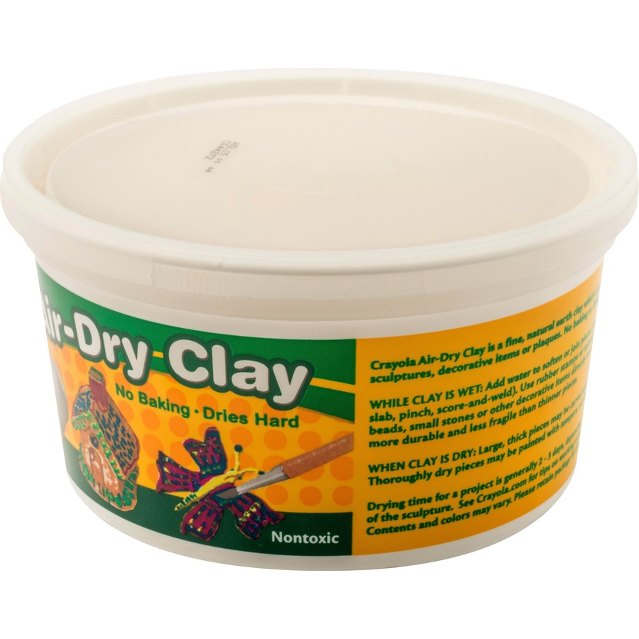 air dry crayola clay