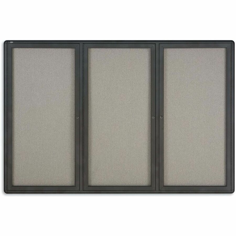 Quartet Enclosed Bulletin Board Zerbee