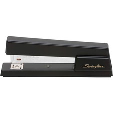 Swingline Premium Commercial Stapler - 20 of 20lb Paper Sheets Capacity - 210 Staple Capacity - Full Strip - 1/4" Staple Size - 1 Each - Black