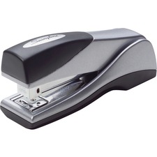 Swingline Optima Grip Compact Stapler - 25 of 20lb Paper Sheets Capacity - 105 Staple Capacity - Half Strip - 1/4" Staple Size - 1 Each - Silver