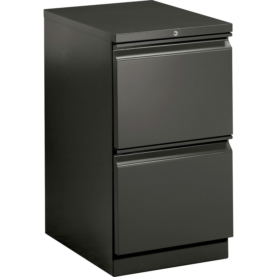 HON Brigade Mobile Pedestal, 227/8"D 2Drawer 15" x 22.9" x 28