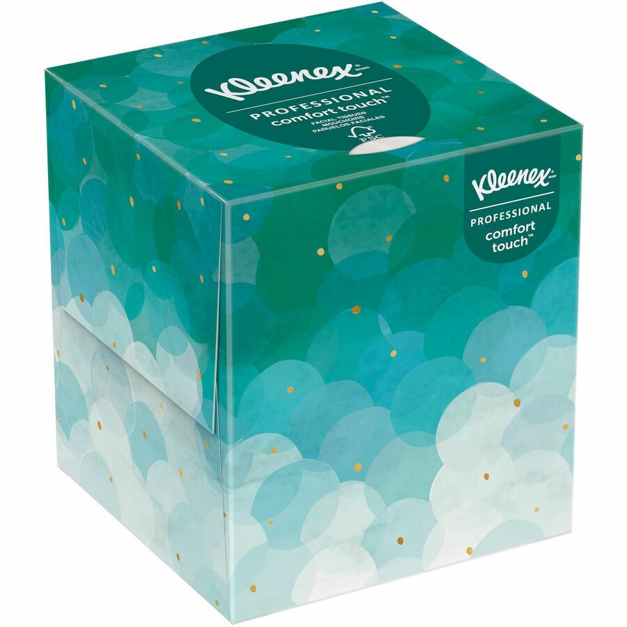Kimberly-Clark Tissue With Boutique Pop-Up Box - 2 Ply - x 8" - White - 90 Per Box - 90 Box