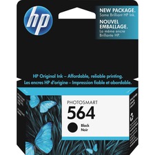 HP 564 Original Ink Cartridge - Single Pack - Inkjet - Black - 1 Each