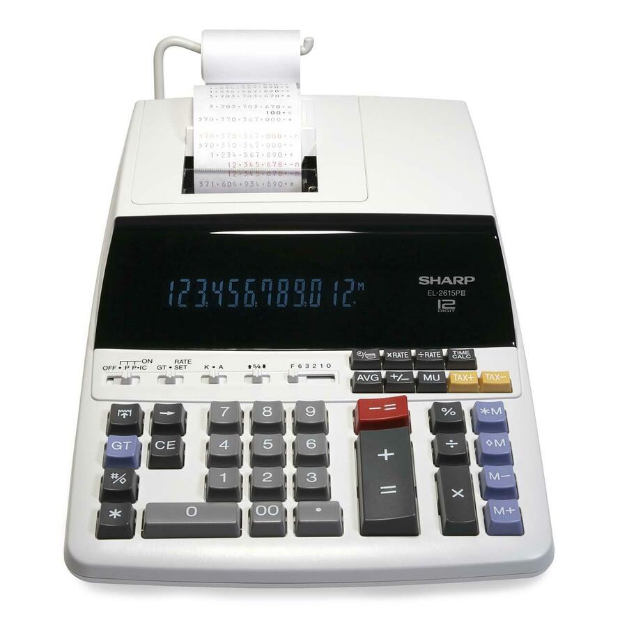 Sharp EL-2615PIII Printing Calculator - Madill - The Office Company