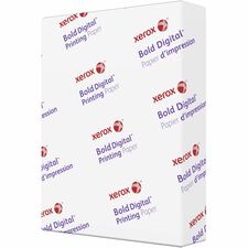 Xerox Bold Digital Printing Paper - White - 100 Brightness - Letter - 8 1/2" x 11" - 32 lb Basis Weight - Smooth - 500 / Ream - Sustainable Forestry Initiative (SFI) - White