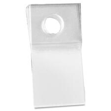 3M ScotchPad Hang Tab - Plastic - Clear - 100 / Box