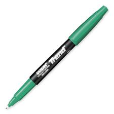 Dixon Trend Porous Point Pen - 1 mm Pen Point Size - Green - Nylon Fiber Tip - 1 Each