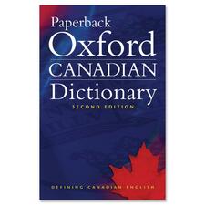 Oxford University Press Paperback Oxford Canadian Dictionary Second Edition Printed Book by Katherine Barber - 1240 Pages - Oxford University Press Publication - 2006 March - English