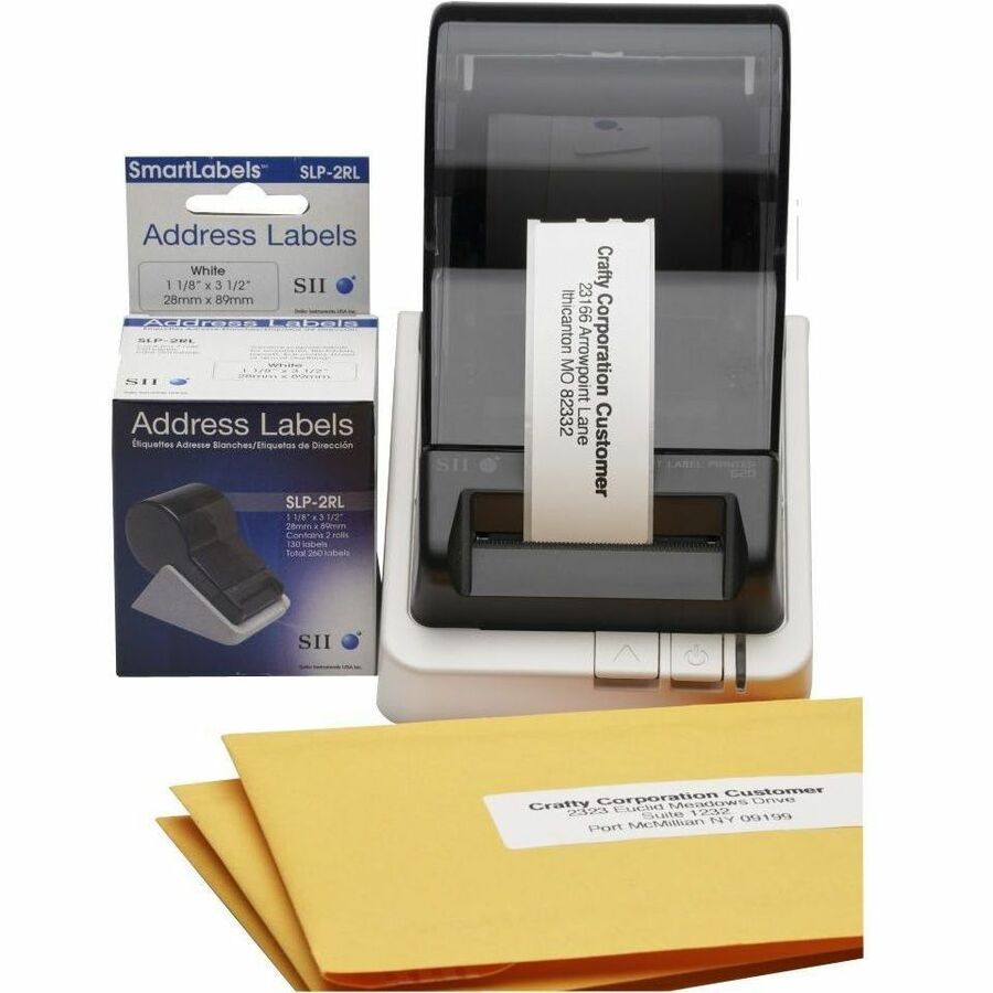 Seiko SmartLabel SLP-2RL White Address Labels - Designed perfectly for  Address Labels for Invitations, Office Mailings, Christmas Cards and more -  Filo CleanTech