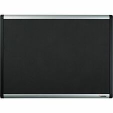 Lorell Mesh Bulletin Board - 36" (914.40 mm) Height x 48" (1219.20 mm) Width - Fabric Surface - Black Anodized Aluminum Frame - 1 Each