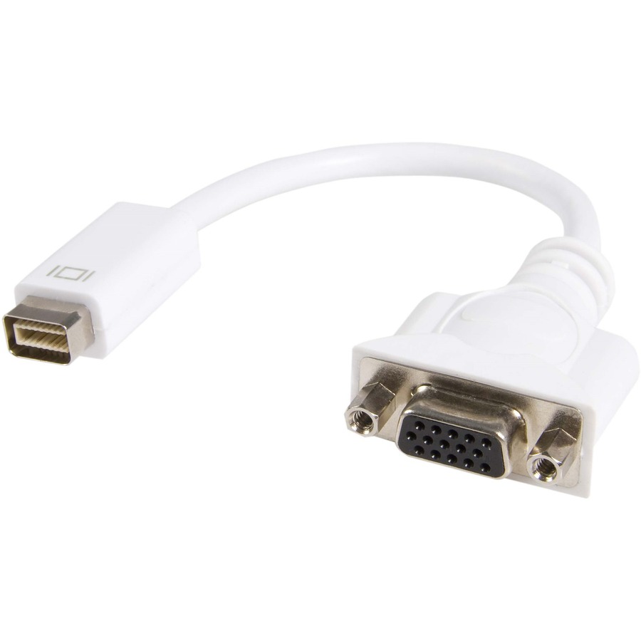 Watt korrelat Aggressiv StarTech.com Mini DVI to VGA Video Cable Adapter for Macbooks and iMacs -  Connect an Apple mini DVI-equipped computer to a VGA monitor. - mini dvi to  vga cable - mini dvi