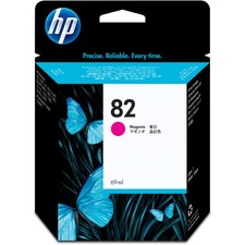 HP 82 (C4912A) Original Inkjet Ink Cartridge - Single Pack - Magenta - 1 Each - 1430 Pages