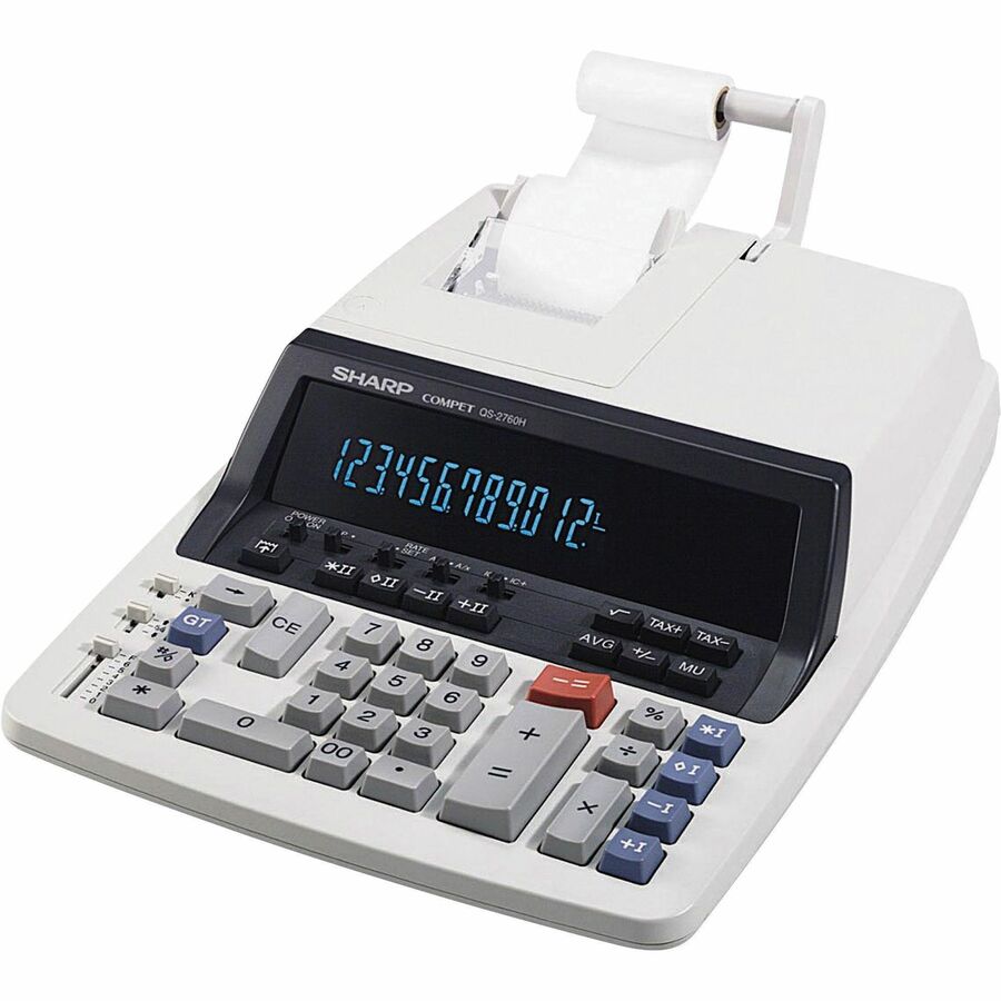 VCT12603-1260-3 Two-Color Heavy-Duty Printing Calculator 
