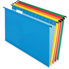 Pendaflex SureHook Legal Recycled Hanging Folder - 8 1/2" x 14" - Assorted - 10% Recycled - 20 / Box