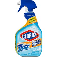Tilex Mold & Mildew Remover - For Tile, Tub, Floor, Sink, Vinyl Curtains - 32 fl oz (1 quart) - Lemon Scent - 1 Each - Disinfectant