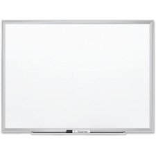 Quartet Marker Board - 48" (4 ft) Width x 36" (3 ft) Height - White Surface - Aluminum Frame - 1 Each