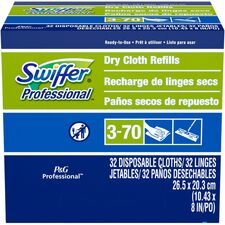 Swiffer Sweeper Dry Cloths Refill - Cloth - 32 Per Box - 32 / Box