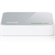 TP-Link 5-Port 10/100Mbps Desktop Switch - 5 Ports - Fast Ethernet - 10/100Base-TX - 2 Layer Supported - 1.90 W Power Consumption - Twisted Pair - Desktop, Wall Mountable - 2 Year Limited Warranty