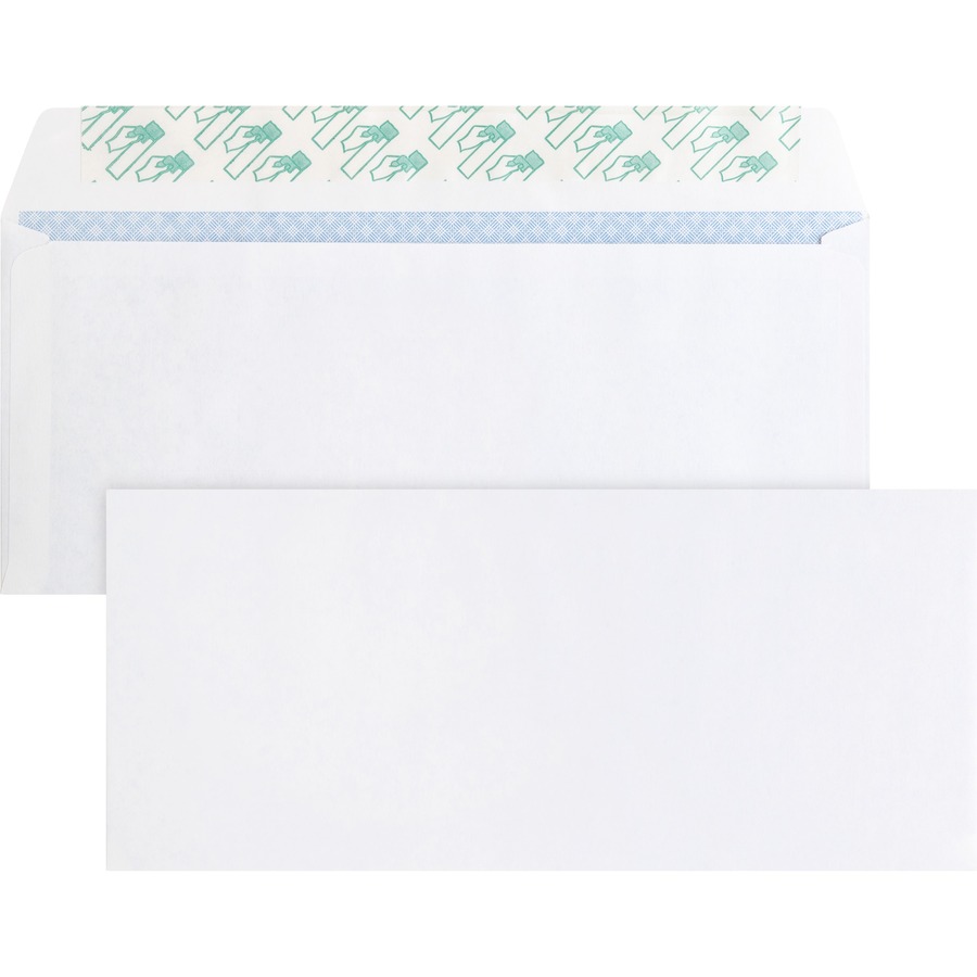 Self Sealing Letter Envelopes 500 #10 Security Business Peel Strip White Mail* 