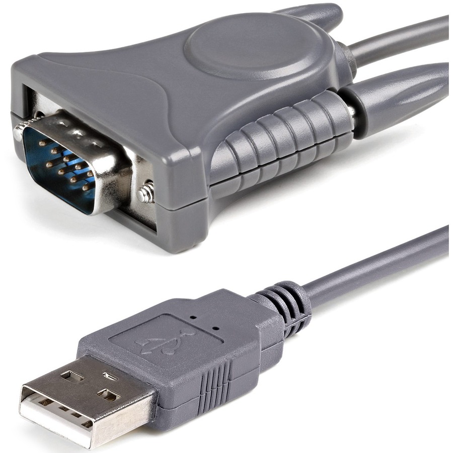 StarTech.com USB to Serial Adapter - 3 ft / 1m - with DB9 to DB25 Pin ...