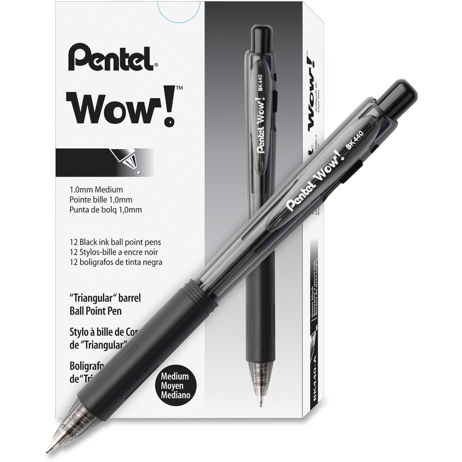 Pack of 36 Wholesale Pens Bulk Ballpoint Pens Black ink Writing Medium Point 1.0mm