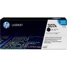 HP 307A (CE740A) Original Laser Toner Cartridge - Single Pack - Black - 1 Each - 7000 Pages