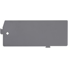 Lorell Lateral File Divider Kit - 12.4" Width x 5" Height - Gray