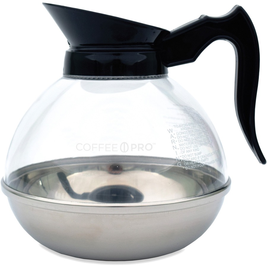 Coffee Pro Unbreakable 12cup Decanter 3 quart Coffee Pot