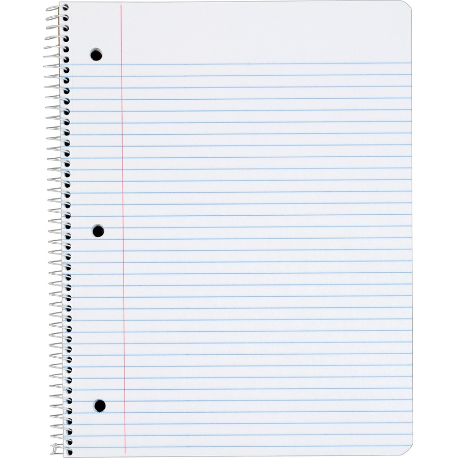 Double Line Paper, Narrow Notebook Paper 100 Sheets - Advanced