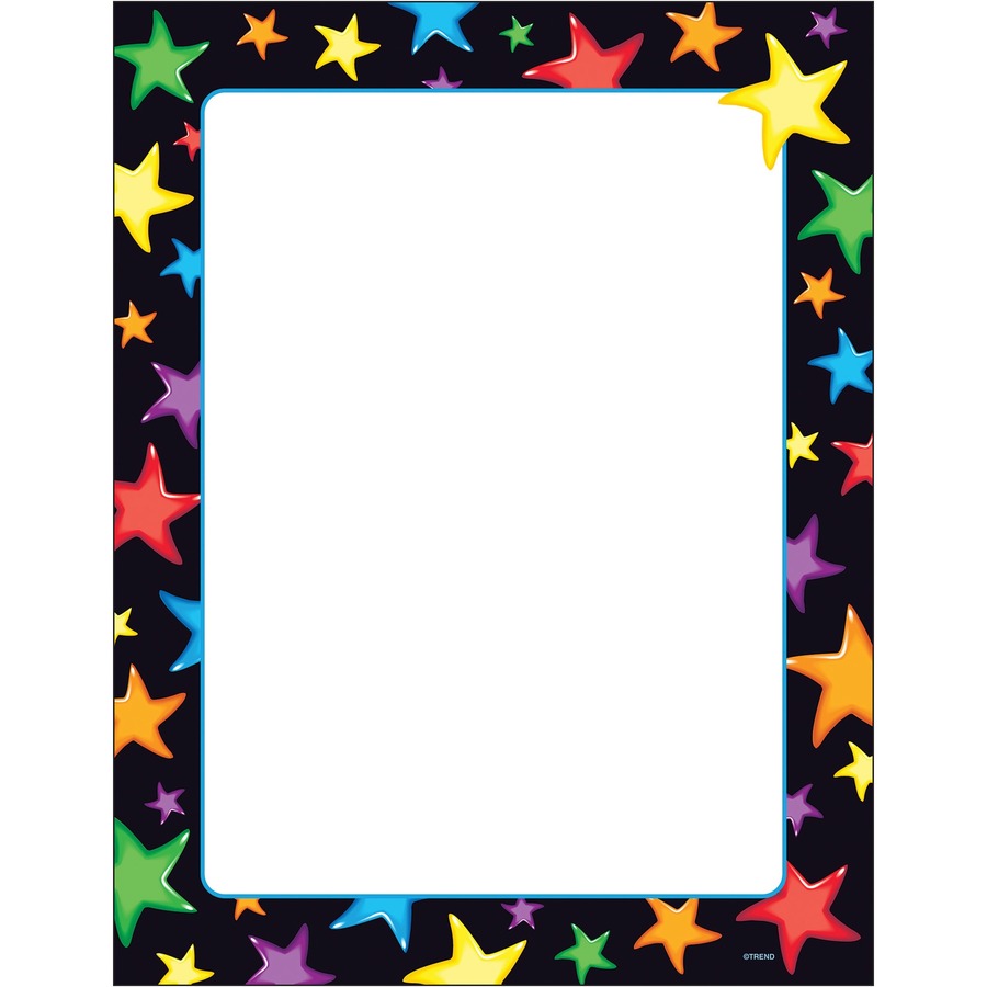 office supplies page border
