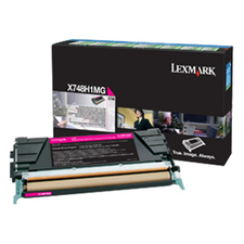 Lexmark Toner Cartridge - Laser - High Yield - 10000 Pages - Magenta - 1 / Pack