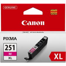 Canon CLI251XLM Original Ink Cartridge - Inkjet - Magenta - 1 Each