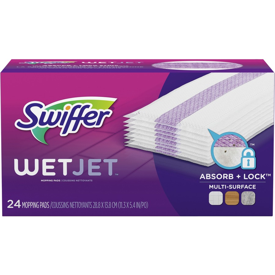 Swiffer Wetjet Cleaning Pads Green Pad 08443 