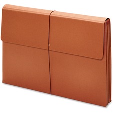 Pendaflex Tabloid Recycled File Wallet - 11" x 17" - 875 Sheet Capacity - 3 1/2" Expansion - Brown - 10% Recycled - 1 Each