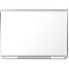 Quartet Prestige 2 Porcelain Magnetic Whiteboard, Aluminum Finish Frame, 4? x 3? - 36" (914.40 mm) Height x 48" (1219.20 mm) Width - White Porcelain Surface - Durable, Ghost Resistant, Stain Resistant, Magnetic, Dent Resistant, Scratch Resistant, Recyclab