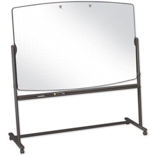 Quartet Total Erase Reversible Easel - 72" (6 ft) Width x 48" (4 ft) Height - Graphite Steel Frame - Rectangle - 1 Each