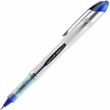 uniball™ Vision Elite Rollerball Pen - Bold Pen Point - 0.8 mm Pen Point Size - Refillable - Blue Pigment-based Ink - 1 Each