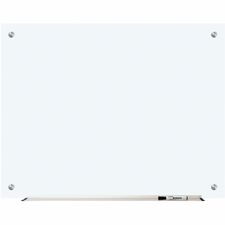 Lorell Dry-Erase Glass Board - 48" (4 ft) Width x 36" (3 ft) Height - Frost Glass Surface - Rectangle - Assembly Required - 1 Each