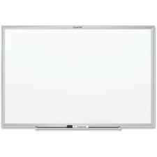 Quartet Classic Magnetic Whiteboard - 36" (3 ft) Width x 24" (2 ft) Height - White Painted Steel Surface - Silver Aluminum Frame - Horizontal/Vertical - Magnetic - 1 Each